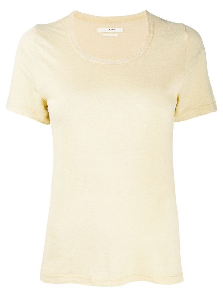 Isabel Marant Étoile classic T-shirt - Yellow