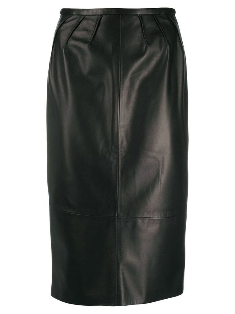 Rochas midi pencil skirt - Black