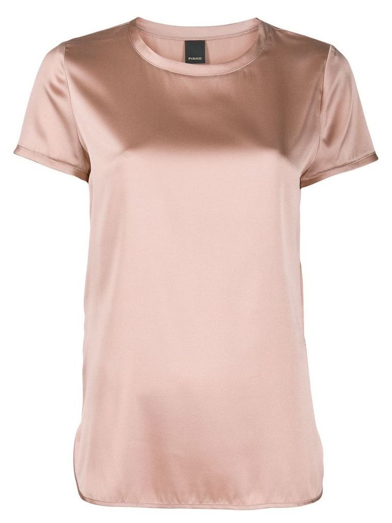 Pinko short-sleeve silk top