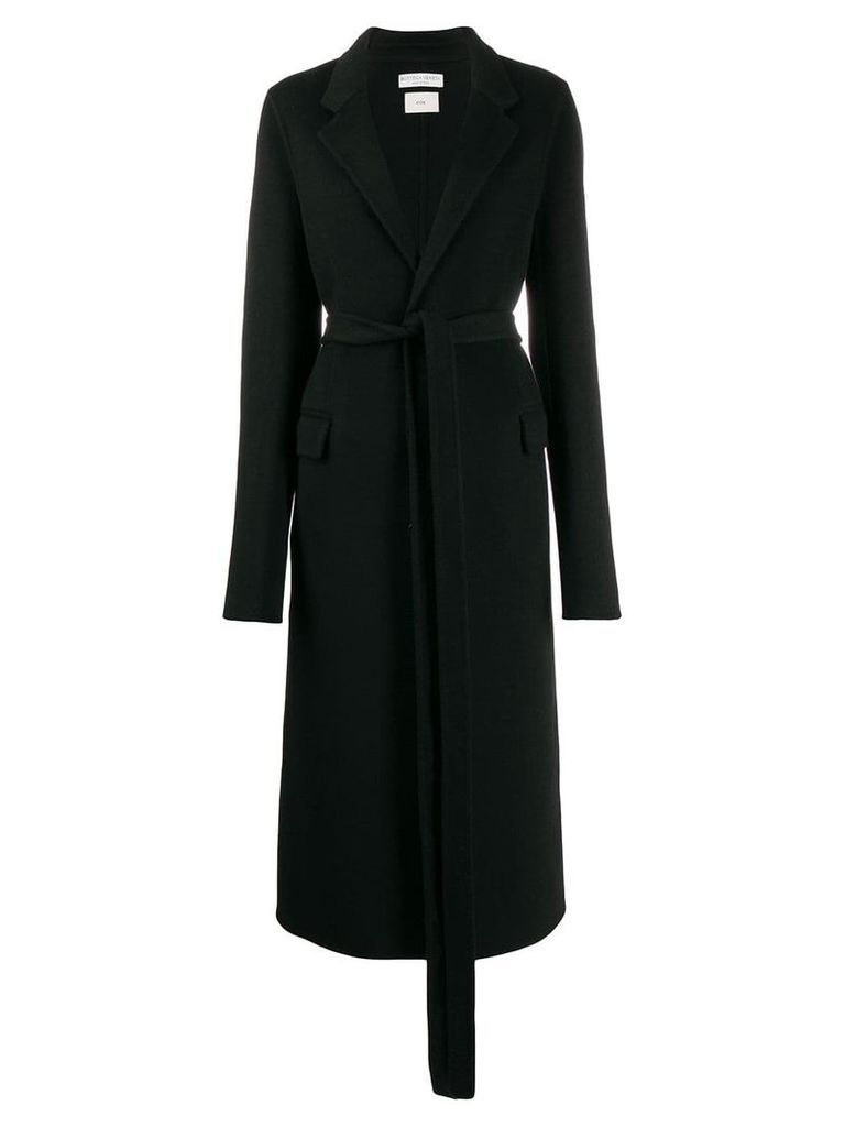 Bottega Veneta longline coat - Black