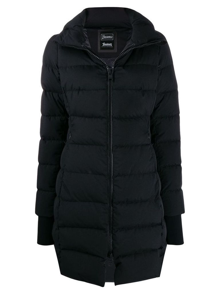 Herno fitted puffer coat - Black