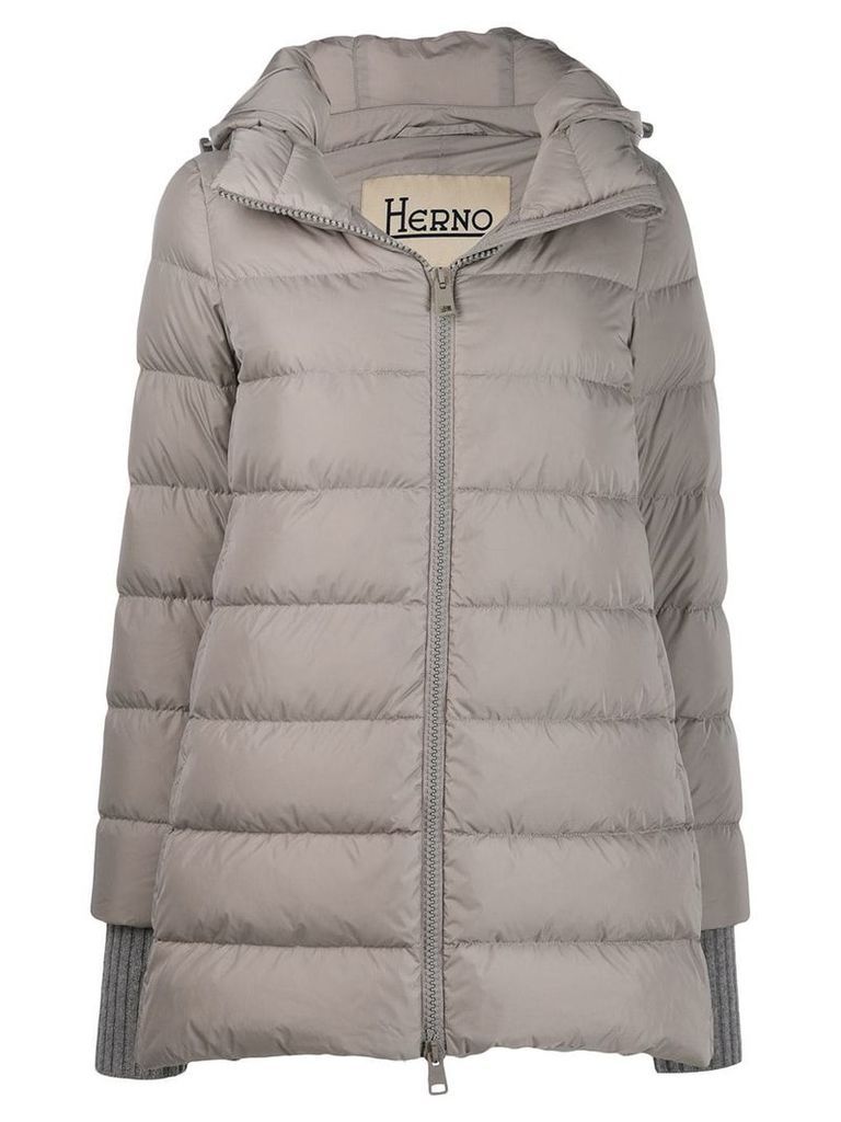 Herno quilted coat - Grey