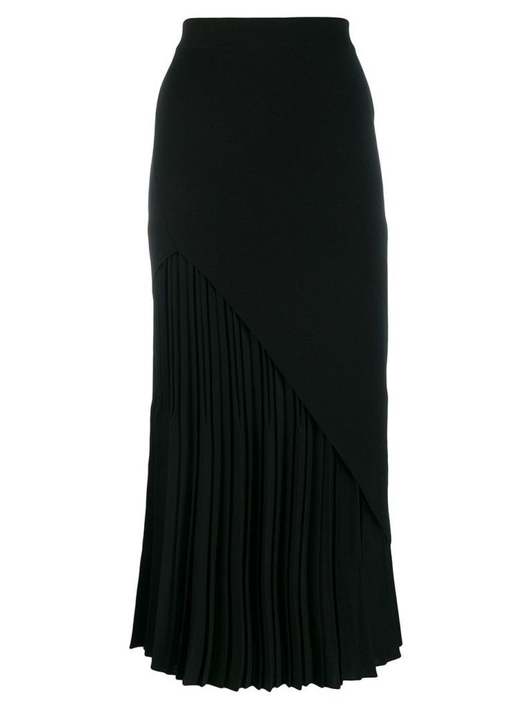 Y's pleated skirt - Black
