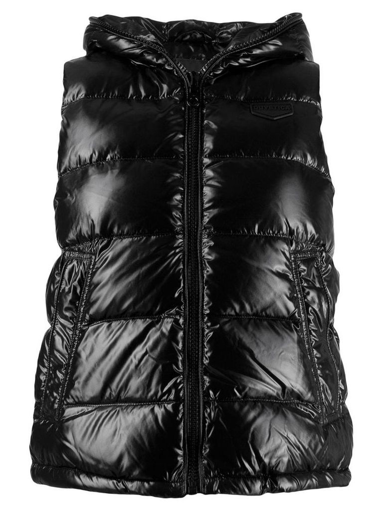 Duvetica hooded padded vest - Black