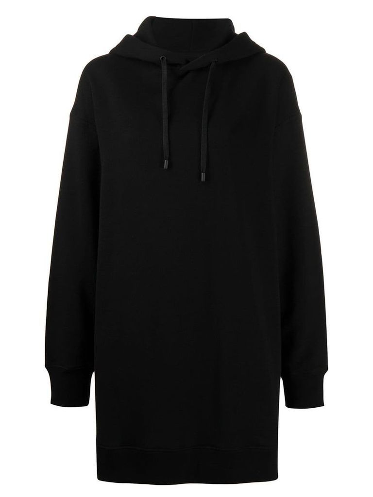 Maison Margiela long-length hoodie - Black