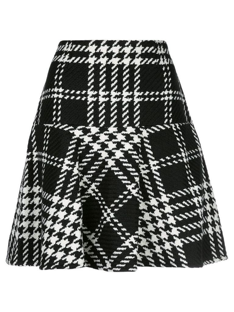 Paule Ka houndstooth skirt - Black