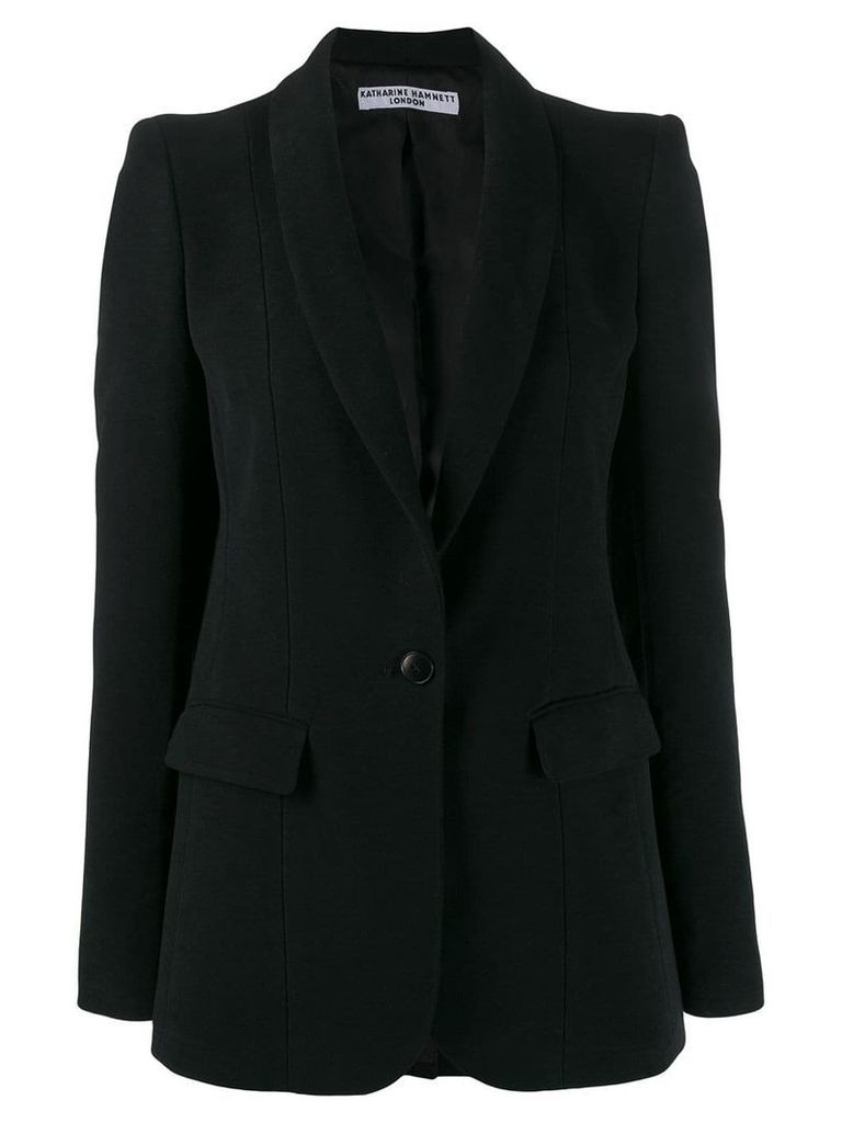Katharine Hamnett London loose fit formal blazer - Black