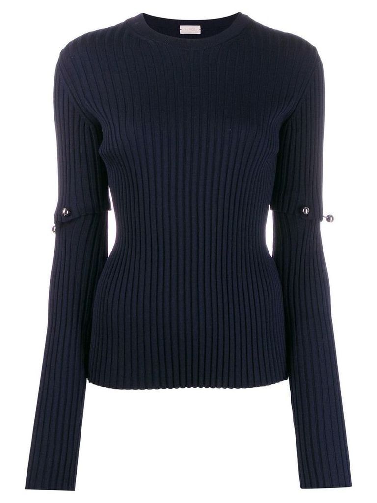 MRZ ribbed knit sweater - Blue