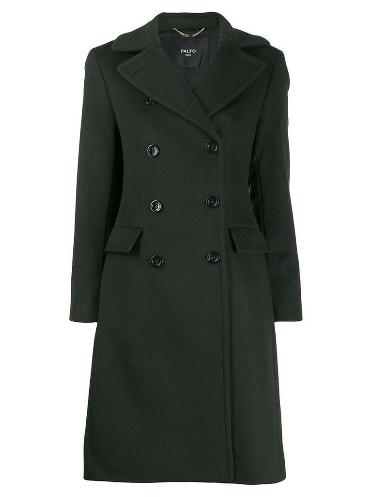 Paltò double breasted coat - Green
