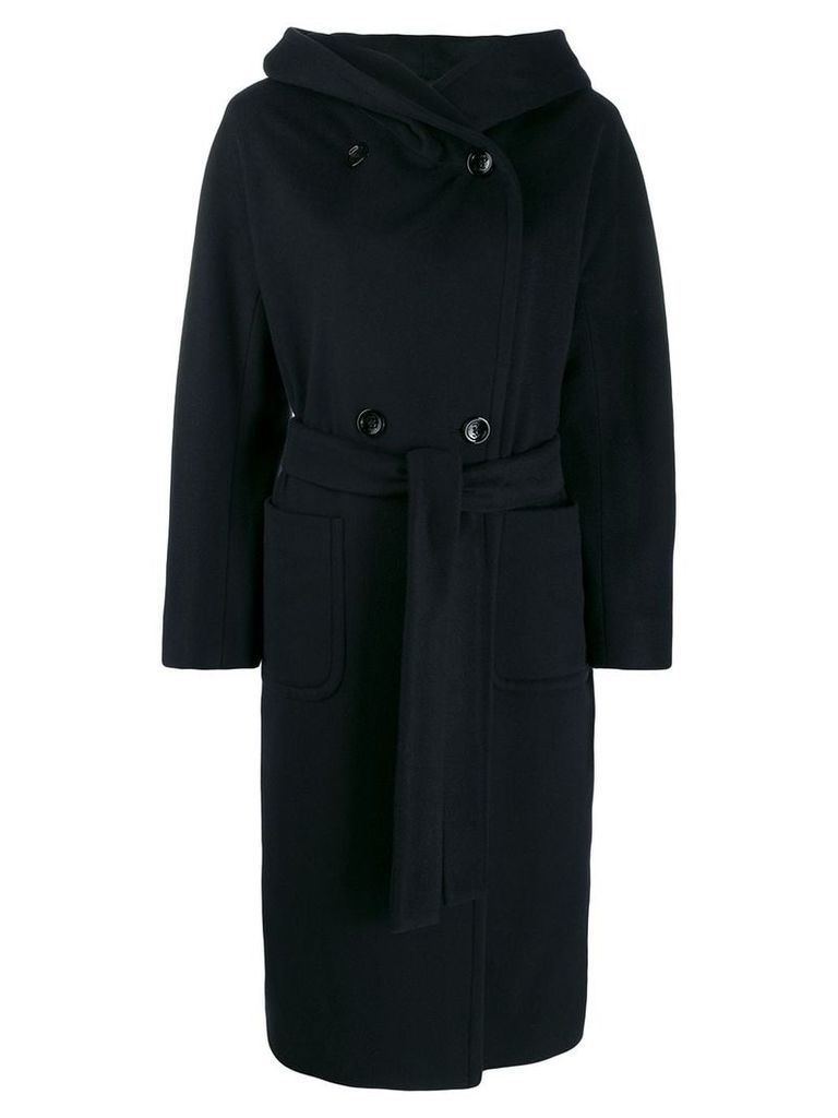 Paltò double breasted coat - Blue