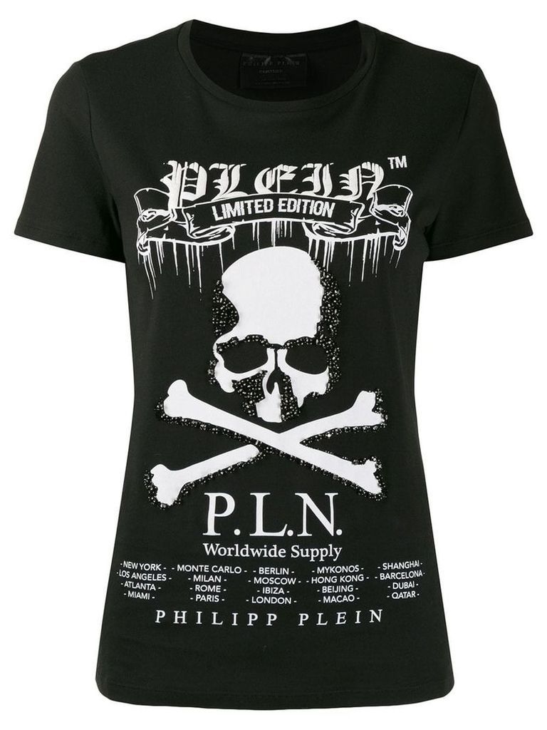 Philipp Plein printed T-shirt - Black