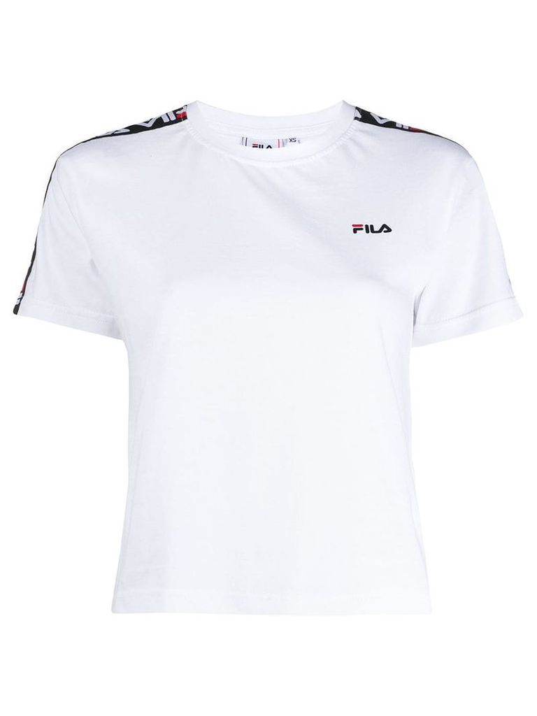 Fila logo band T-shirt - White