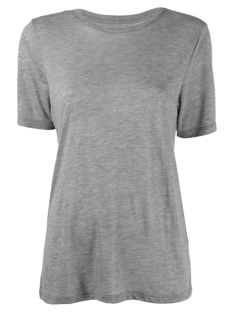 Isabel Marant Étoile round neck T-shirt - Grey