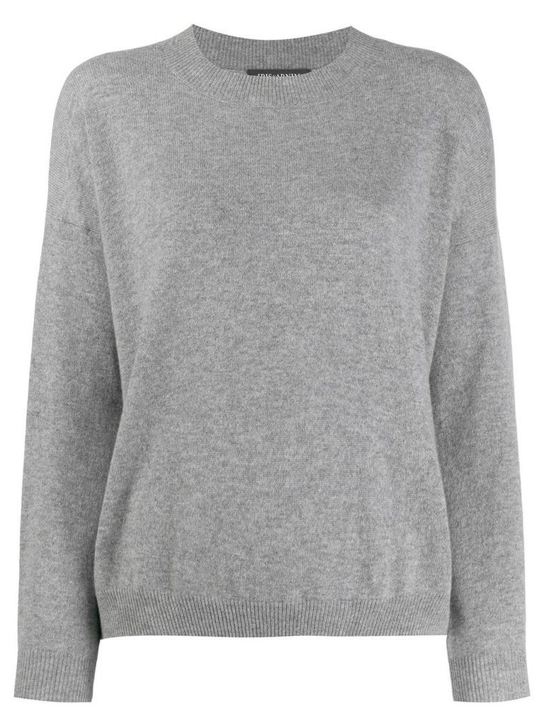 Iris Von Arnim classic relaxed-fit sweater - Grey