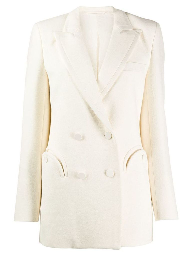 Blazé Milano classic double-breasted blazer - White