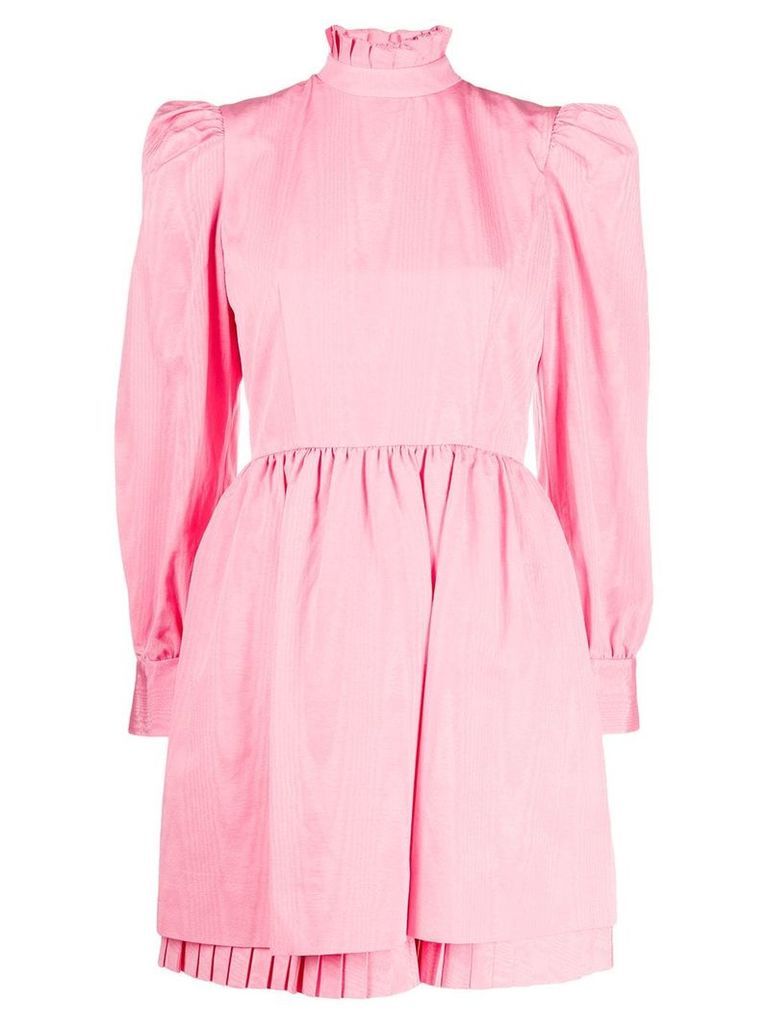 Marc Jacobs puff sleeved dress - PINK