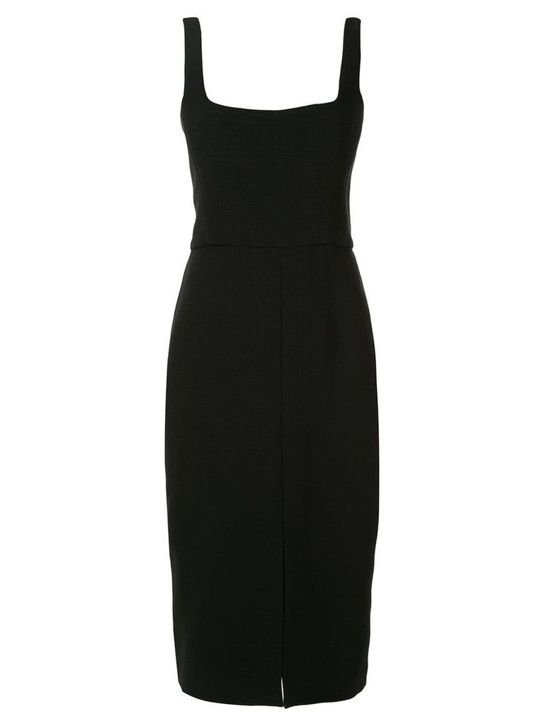 Dion Lee fitted corset dress - Black