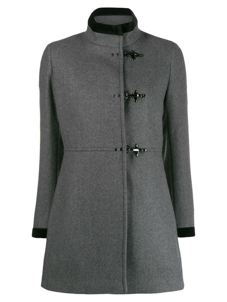 Fay single breasted duffle coat - Grey