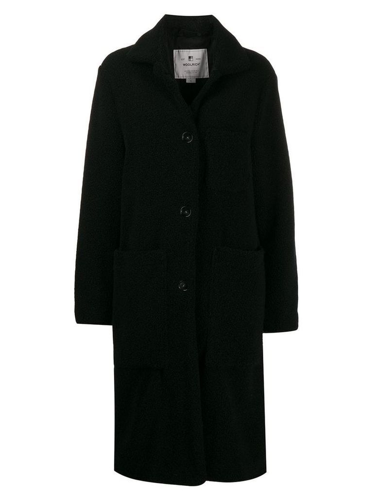 Woolrich shearling coat - Black