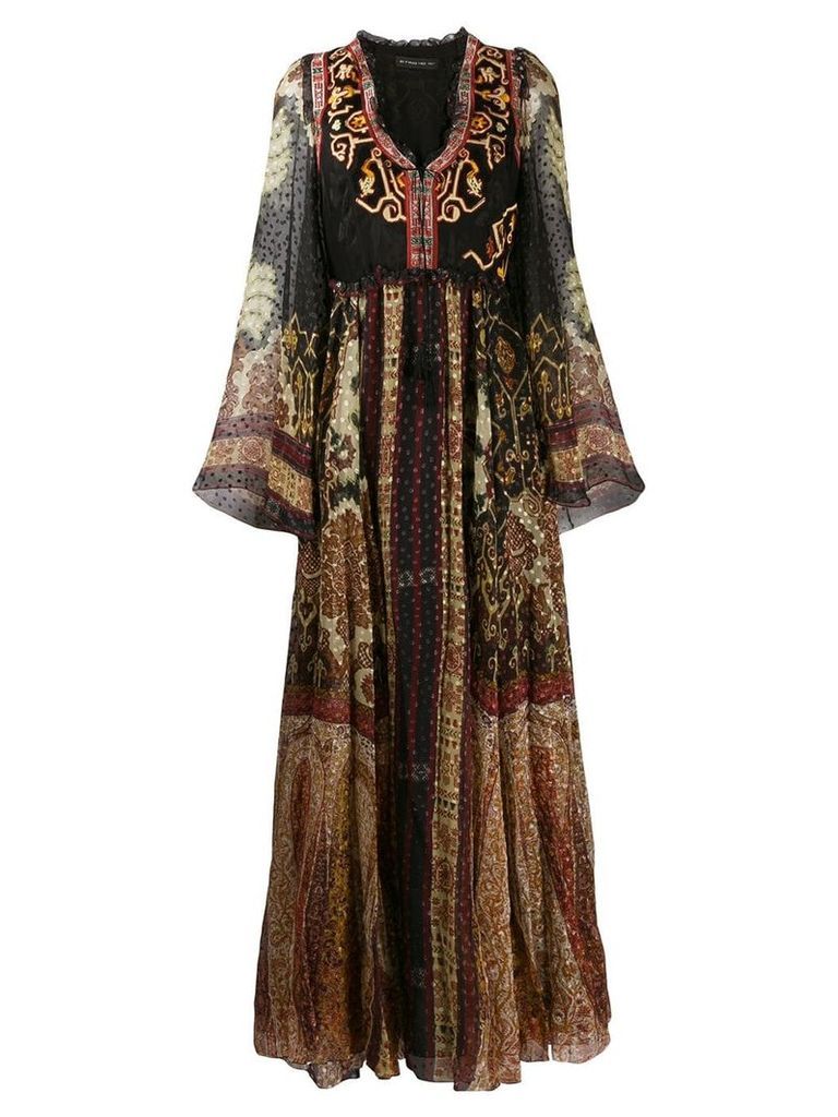 Etro Moroccan mosaic maxi dress - Black