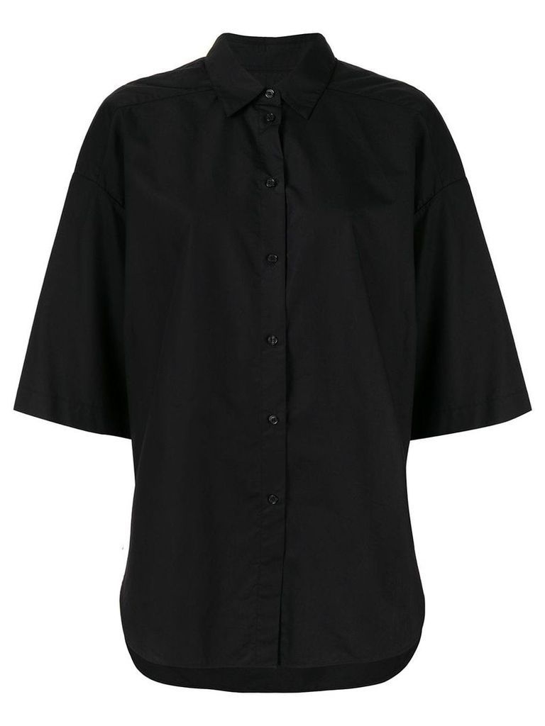 Lee Mathews oversized Carter shirt - Black
