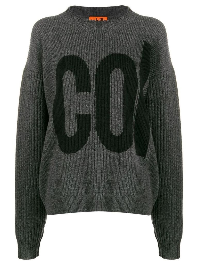 colville logo embroidered sweater - Grey