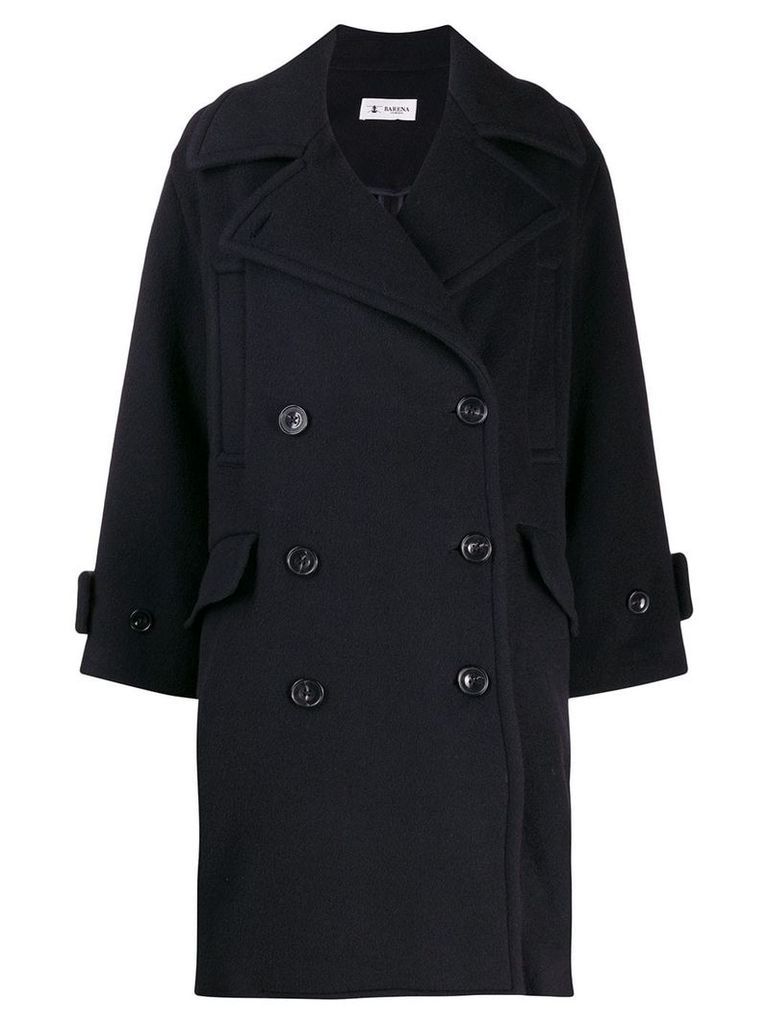 Barena double-breasted coat - Blue