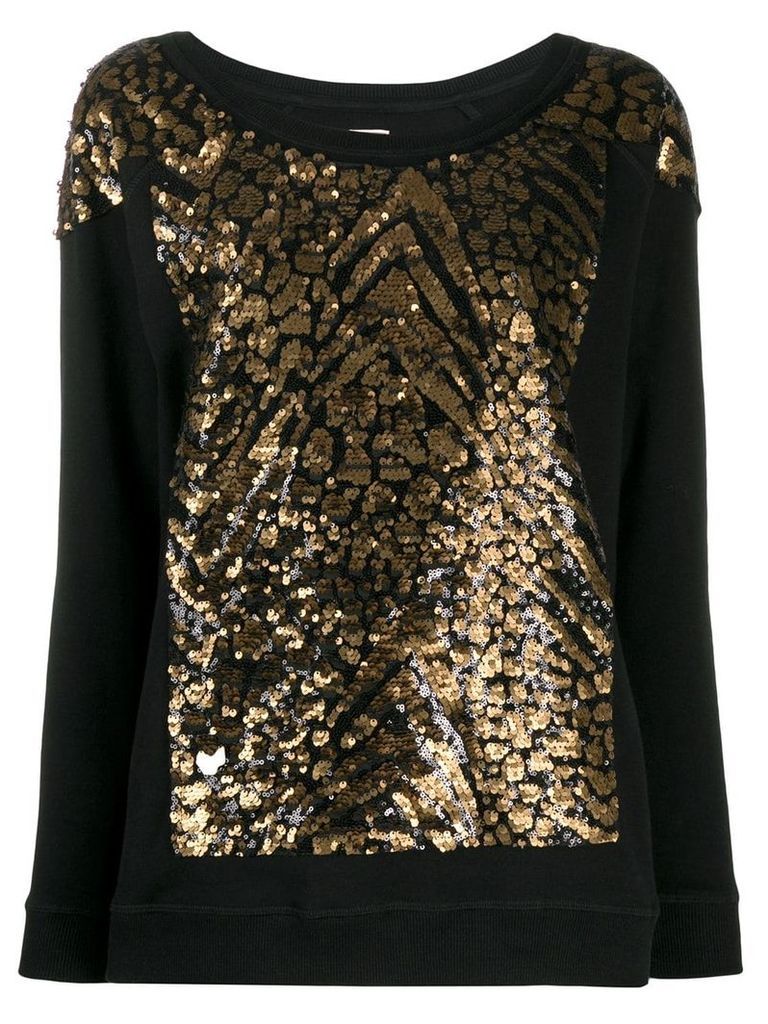 Antonio Marras sequinned sweatshirt - Black