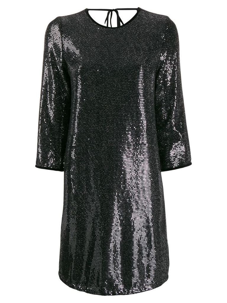 LIU JO metallic shift dress - Black