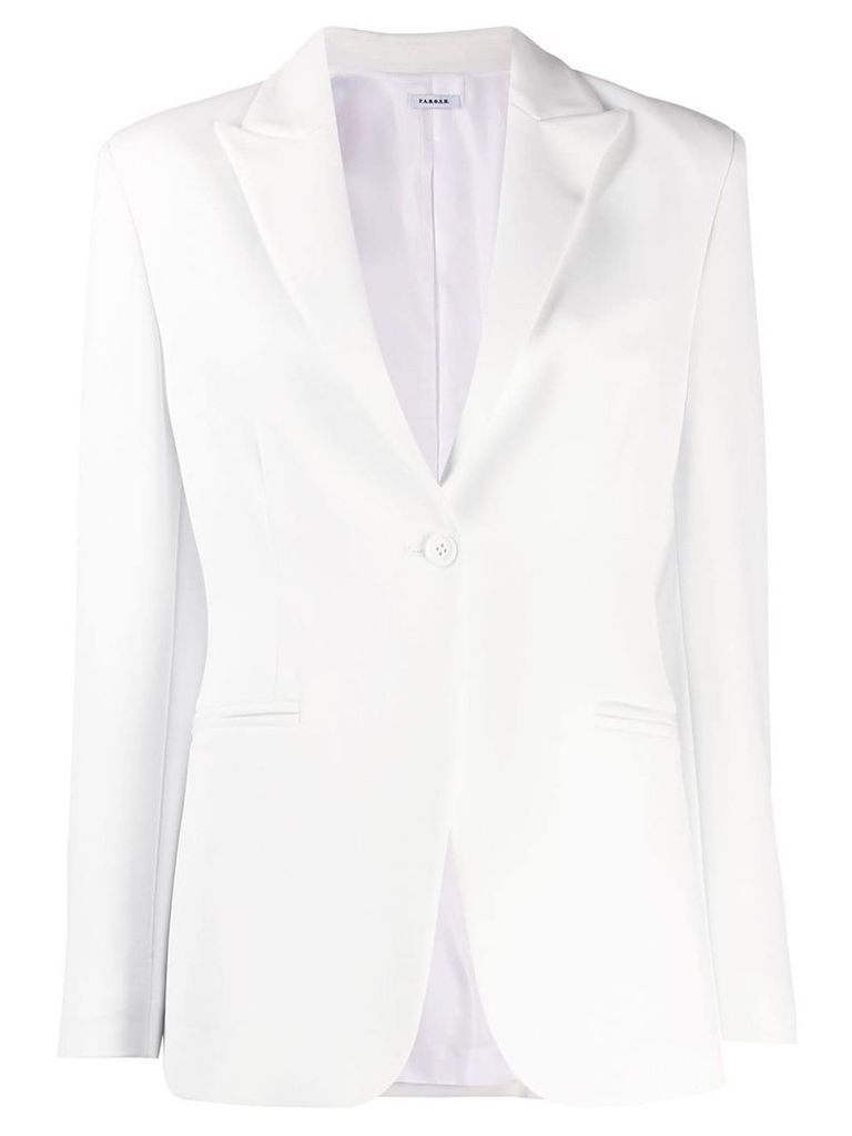 P.A.R.O.S.H. tailored blazer - White