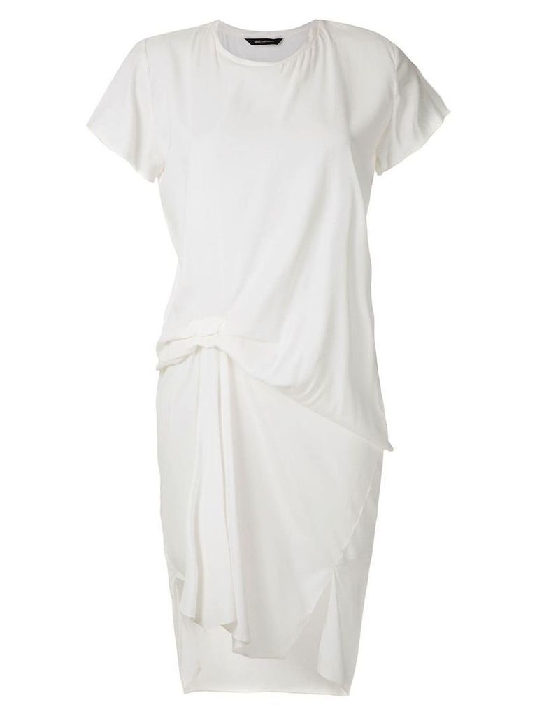 Uma Raquel Davidowicz Rum silk short dress - White