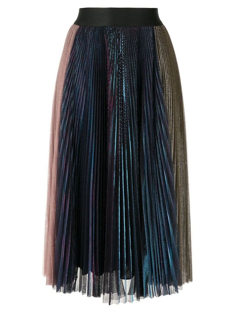 Rachel Comey multicoloured pleated midi skirt - Blue
