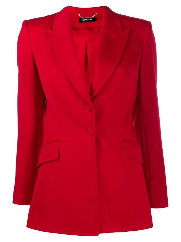 Styland fitted blazer - Red