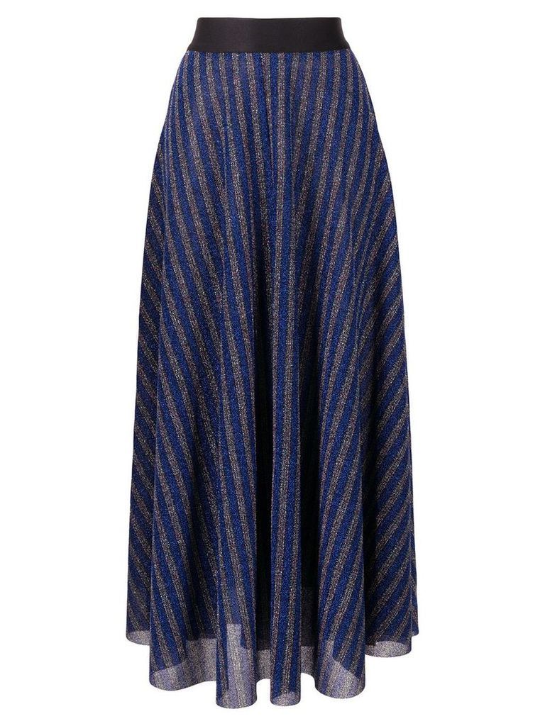 Rachel Comey high-waist striped skirt - Blue