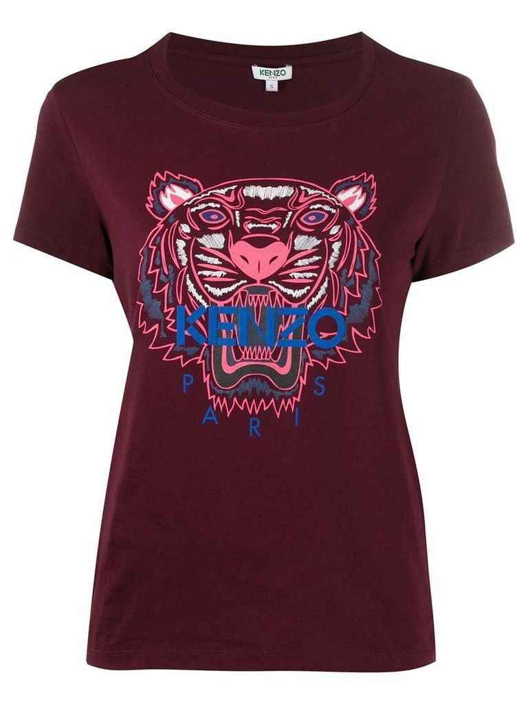 Kenzo Tiger print T-shirt - Red