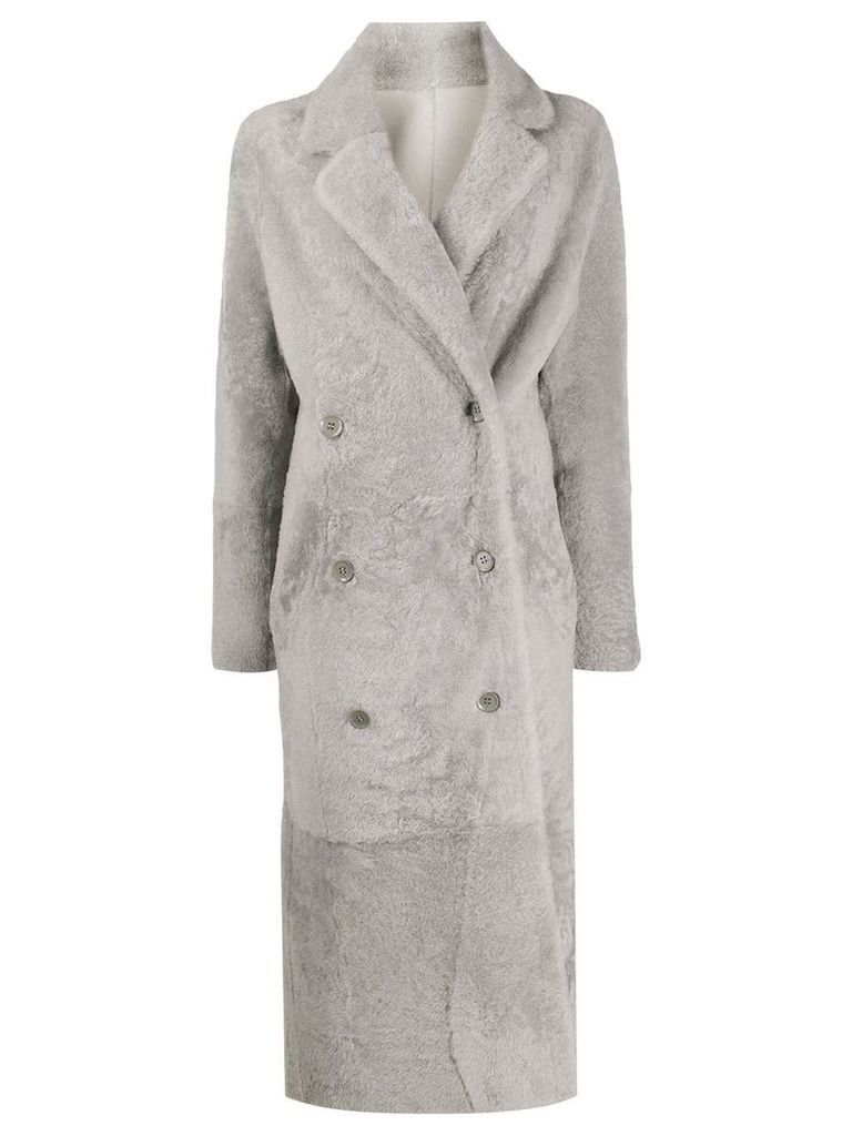 S.W.O.R.D 6.6.44 double breasted coat - Grey
