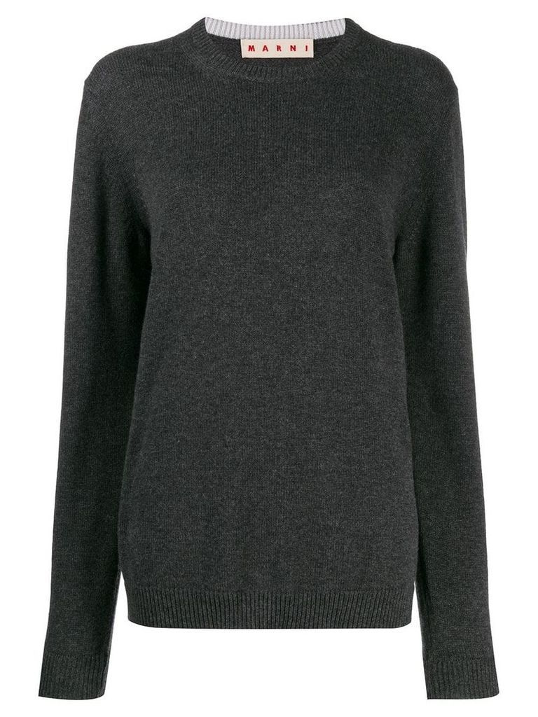 Marni cashmere crew-neck sweater - Grey