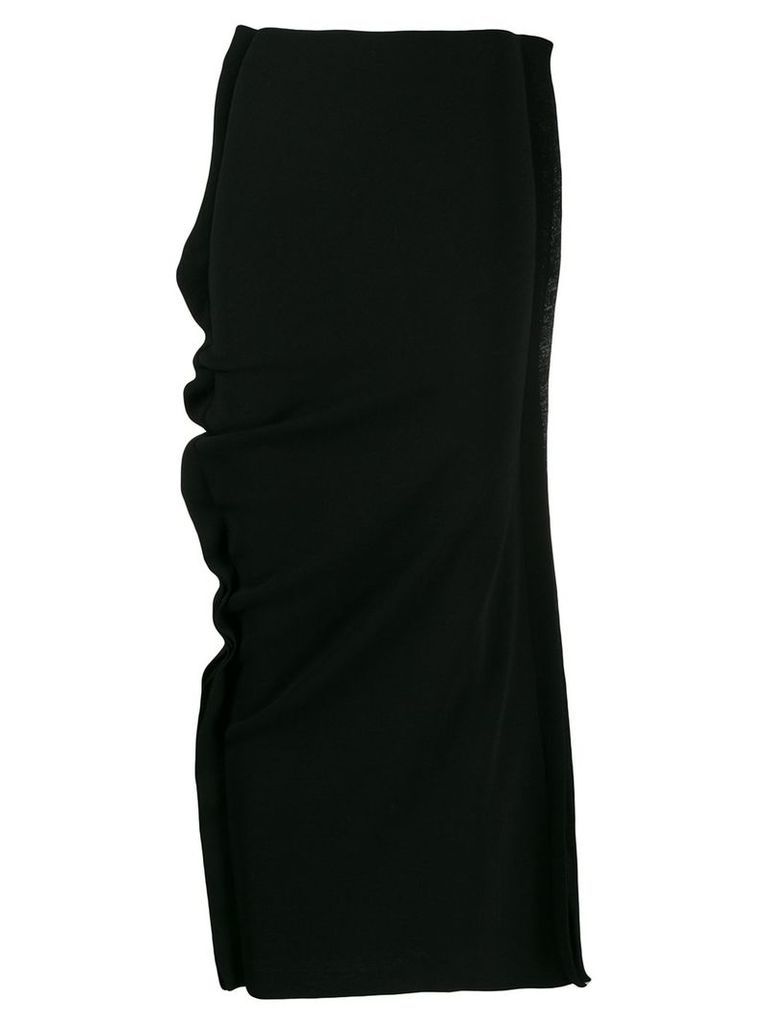 Rundholz ruffled pencil skirt - Black