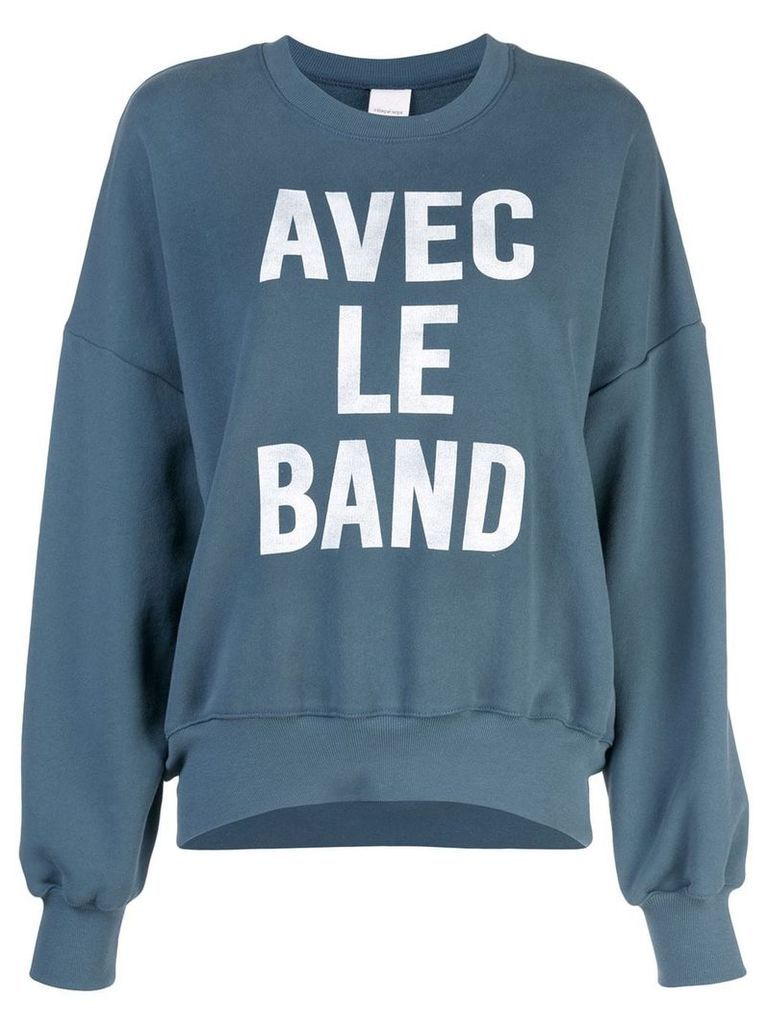 Cinq A Sept With The Band sweatshirt - Green