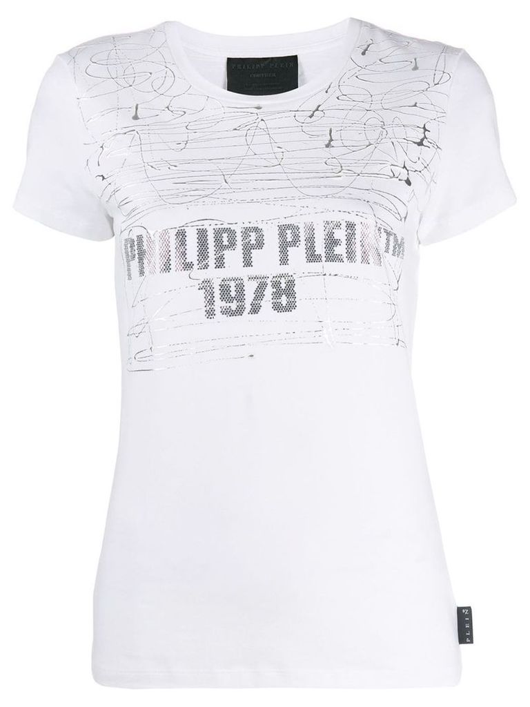 Philipp Plein statement T-shirt - White