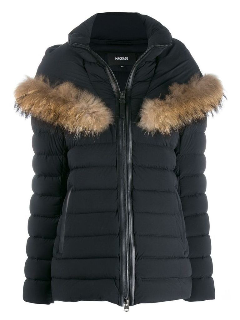 Mackage fitted padded coat - Black