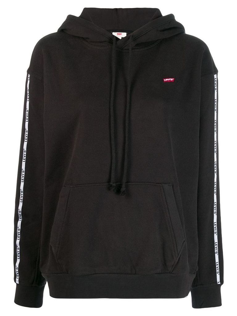 Levi's logo band hoodie - Black