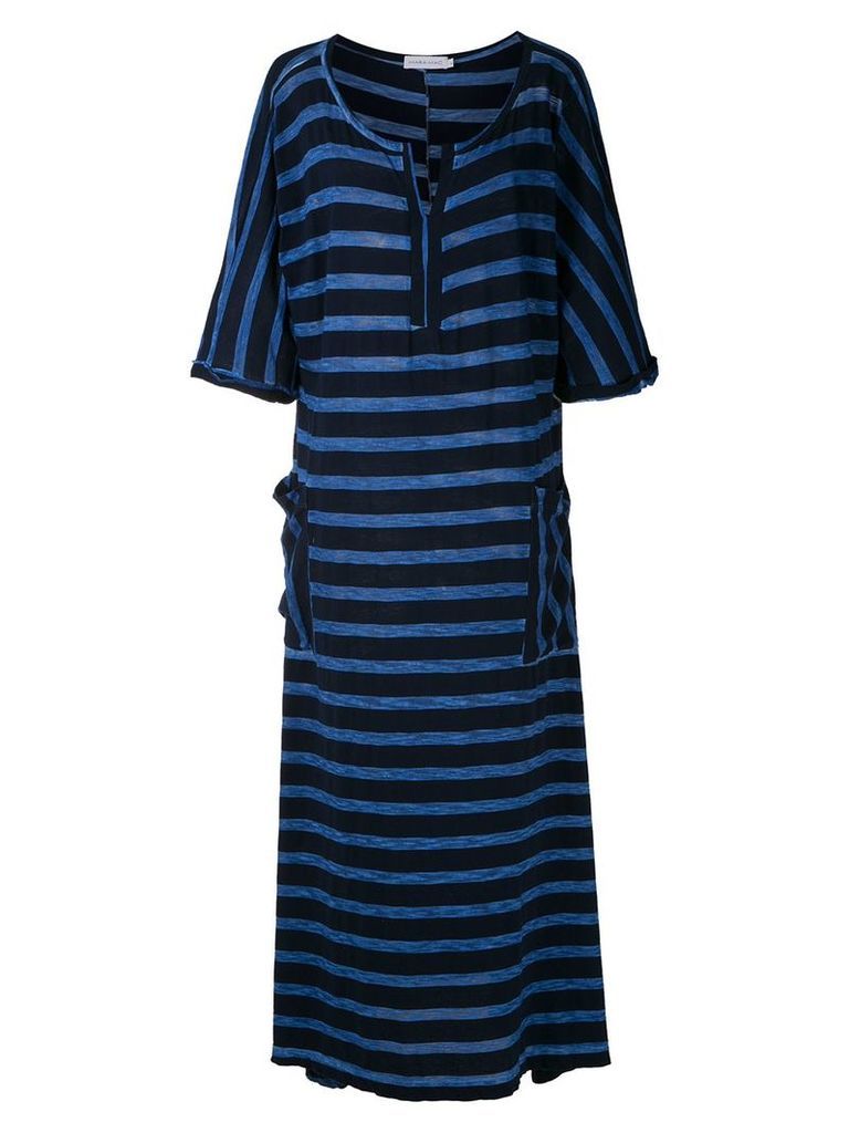 Mara Mac striped maxi dress - Black