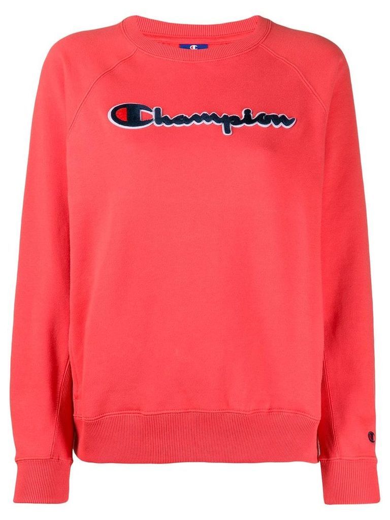 Champion signature logo sweatshirt - Red