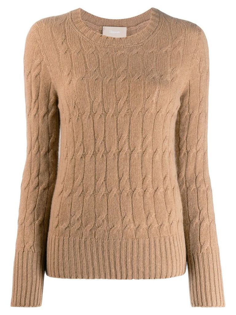 Drumohr cable-knit sweater - NEUTRALS