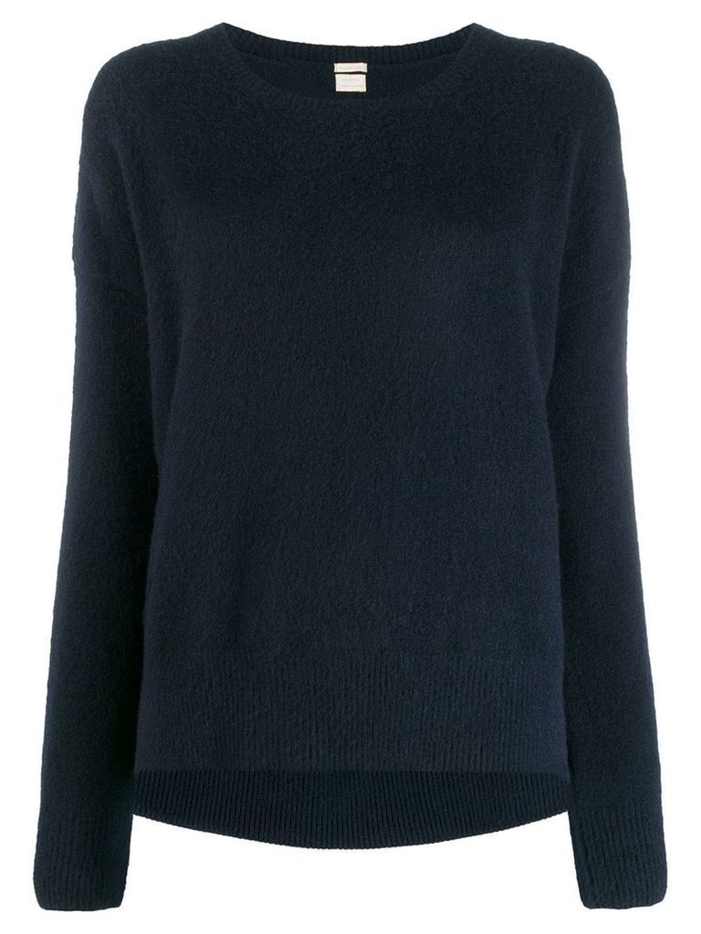 Massimo Alba scoop-neck knitted jumper - Blue