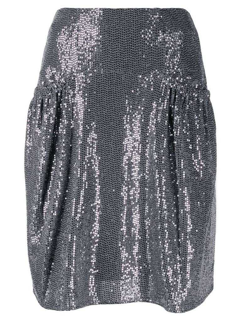 Steffen Schraut sequin skirt - Silver