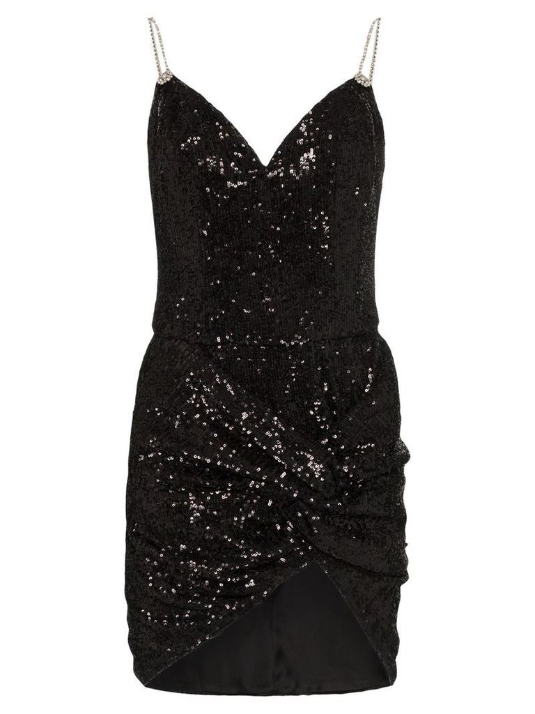 Magda Butrym Deva sequin-embellished mini dress - Black