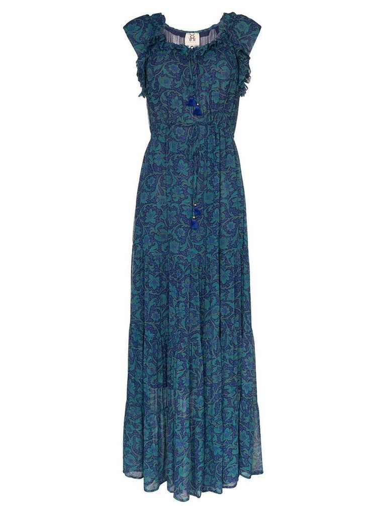 Figue Gianna floral print dress - Blue