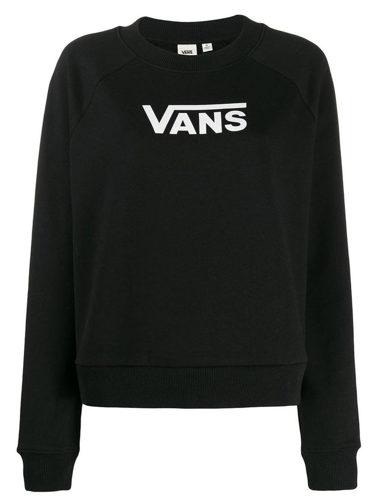 Vans logo print sweatshirt - Black